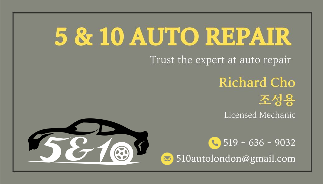 Business card front